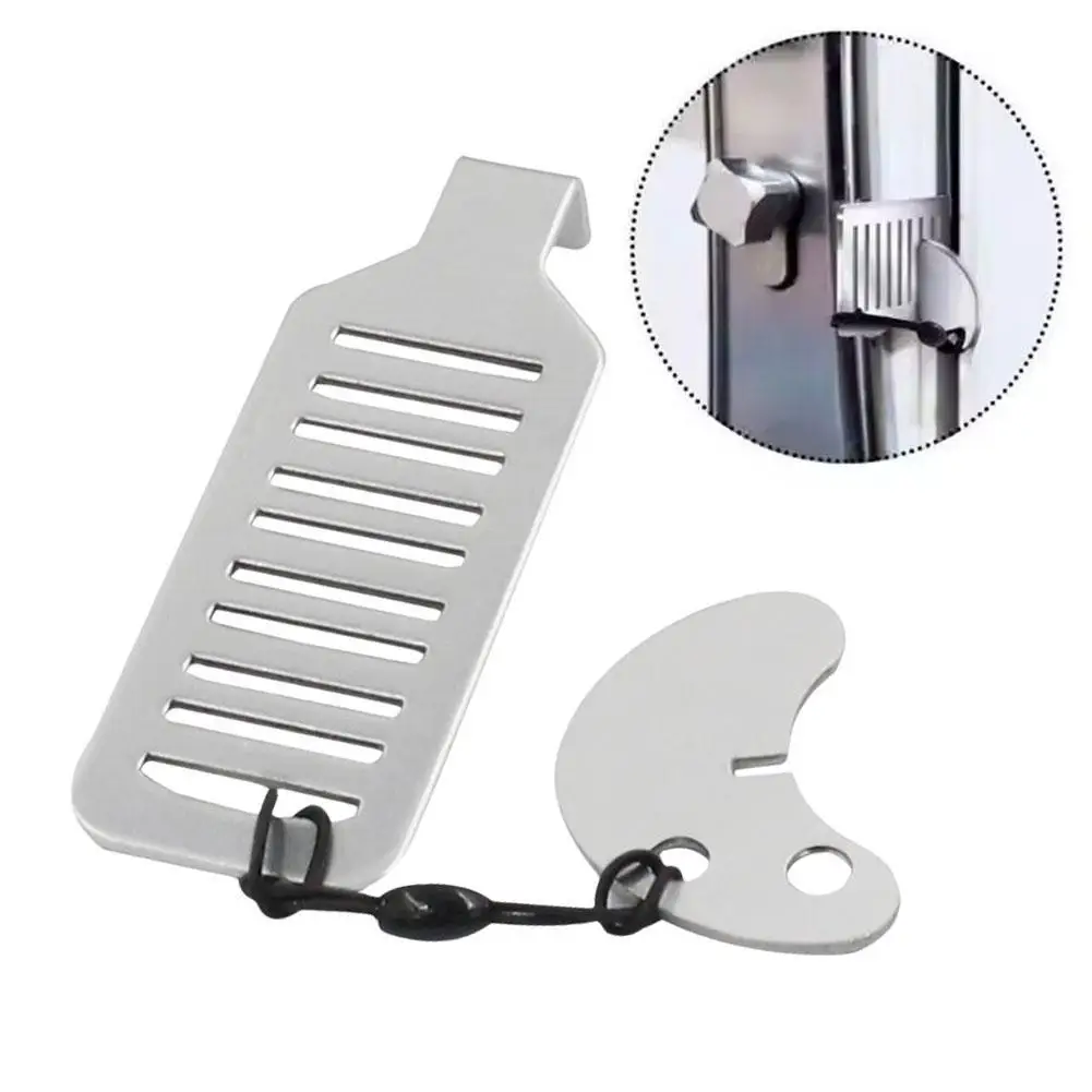 Home Security Jammers - อุปกรณ์ล็อคประตูสำหรับการเดินทาง ล็อคประตูแบบหนัก ทนทาน พกพาสะดวก ใช้กับโรงแรม บ้าน