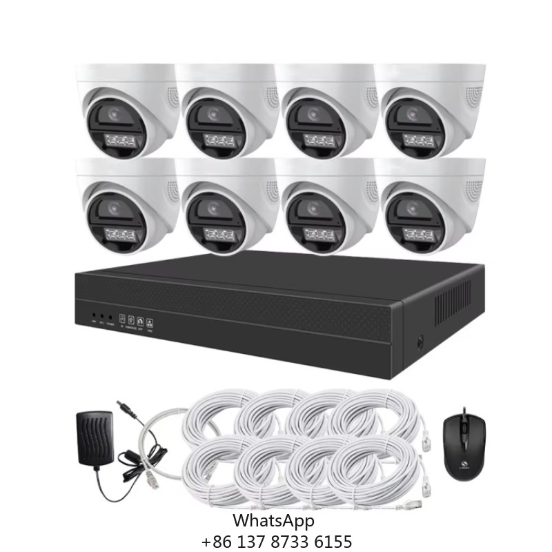 Home Security System - ชุดกล้องวงจรปิด 4ch 8ch ความคมชัดระดับ Full HD