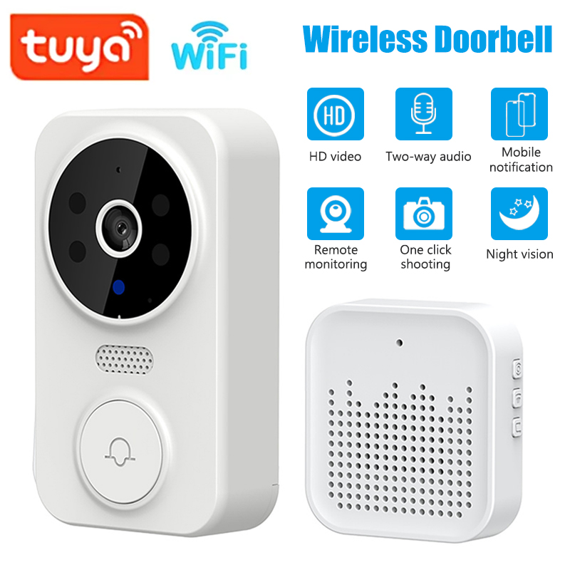 Home Security Premium - WiFi Smart Video Doorbell กล้อง Night