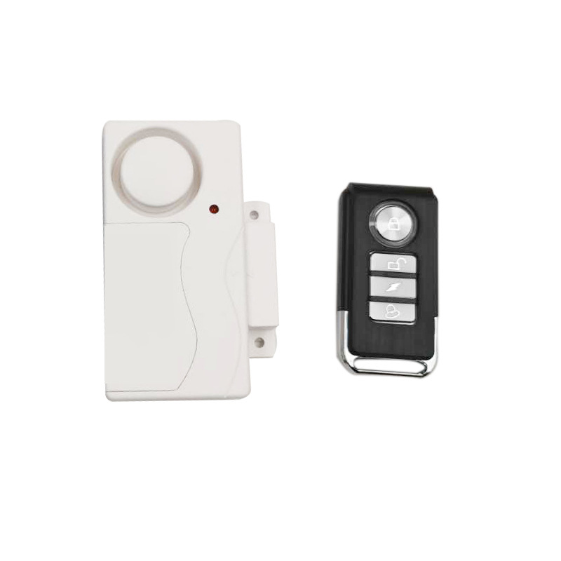 Window Alarm Sensor - ไร้สาย Shop Security Alarm Bell ชุดประตูหน้าต่างแม่เหล็ก