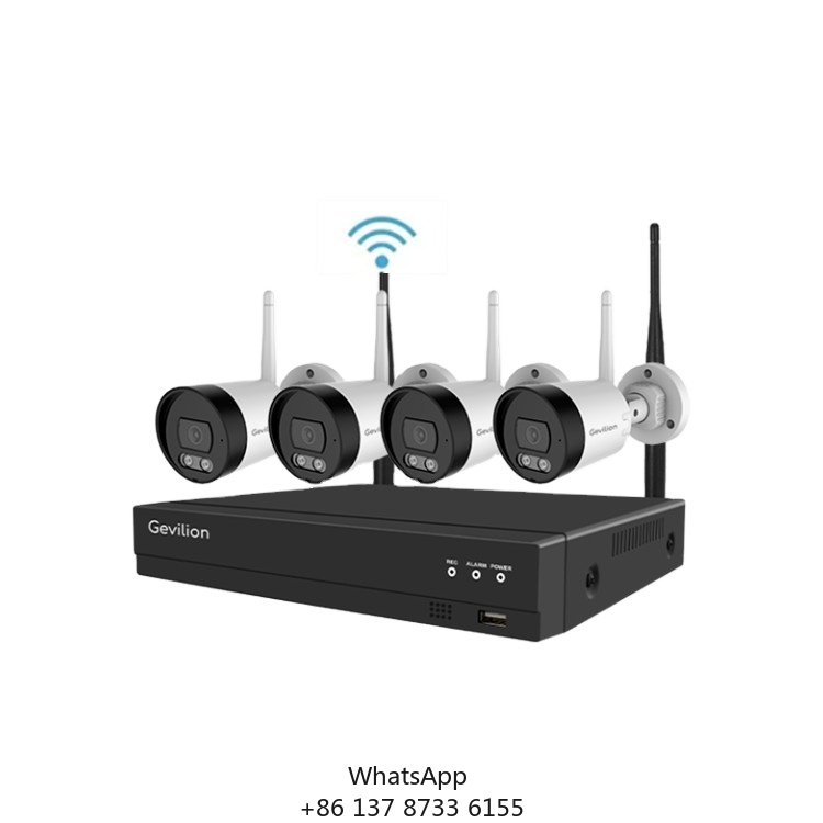 Home Security System - ระบบกล้องวงจรปิดภายในบ้าน 4 กล้อง ความละเอียดสูง 3MP แบบไร้สาย
