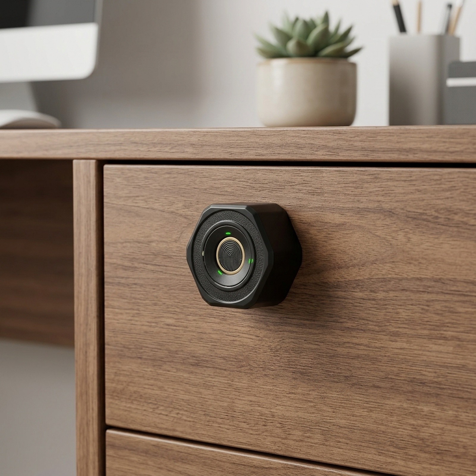 Home Security Features - ล็อคลิ้นชักไบโอเมตริกแบบมัลติฟังก์ชัน ออกแบบมาเพื่อการใช้งานที่ง่ายในบ้านหรือสำนักงาน พร้อมคุณสมบัติด้านความปลอดภัย