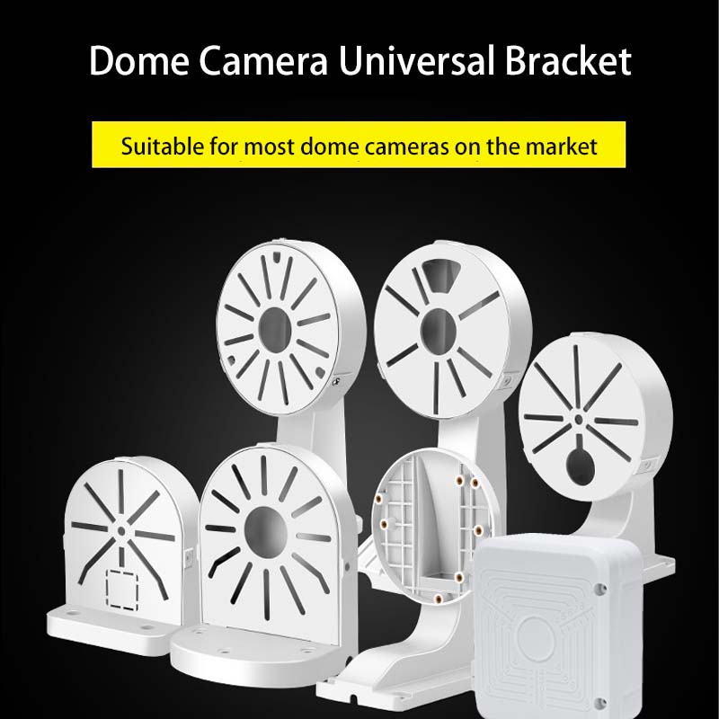 Home Security Cameras Outdoor - การเฝ้าระวังกล้องโดมอุปกรณ์ยึดพลาสติกหนา L ประเภททนทาน Wall Mount ในร่มกลางแจ้งกล่องเก็บสายเคเบิล