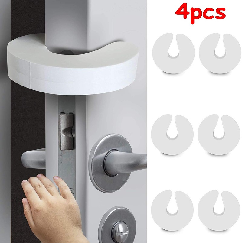 Home Security Jammers - 4PCS Kid Finger Protector ประตู Jammers