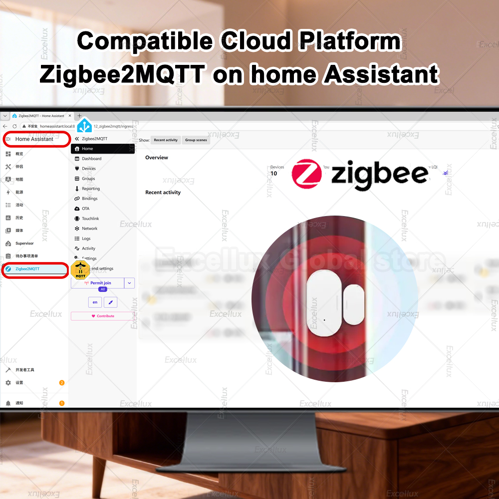 Zigbee 3.0 เซ็นเซอร์ประตูหน้าต - Window Alarm Sensor บทวิจารณ์และราคา