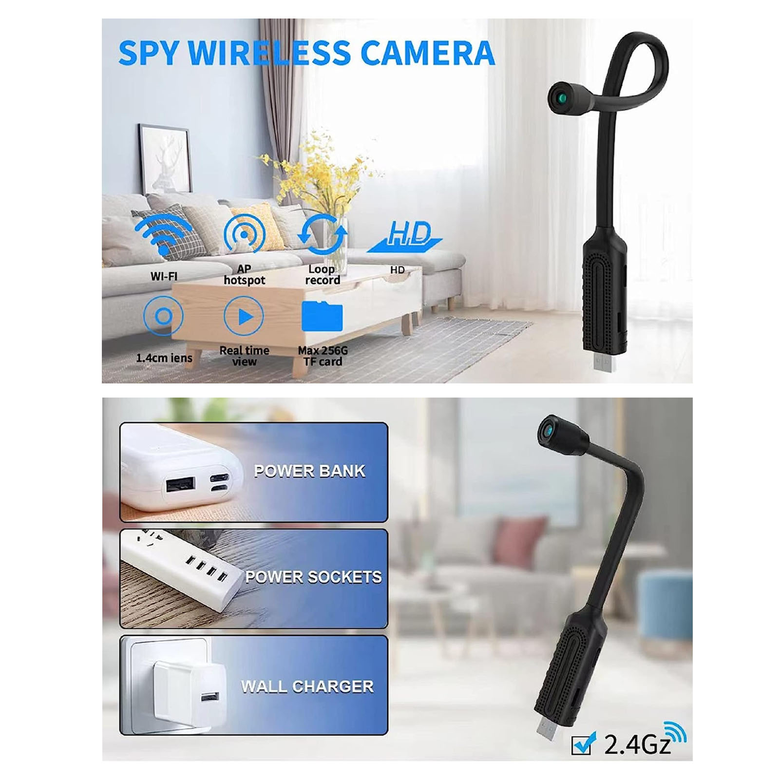 ขนาดเล็กสำหรับกล้องไร้สาย Wi-F - Home Security Premium บทวิจารณ์และราคา