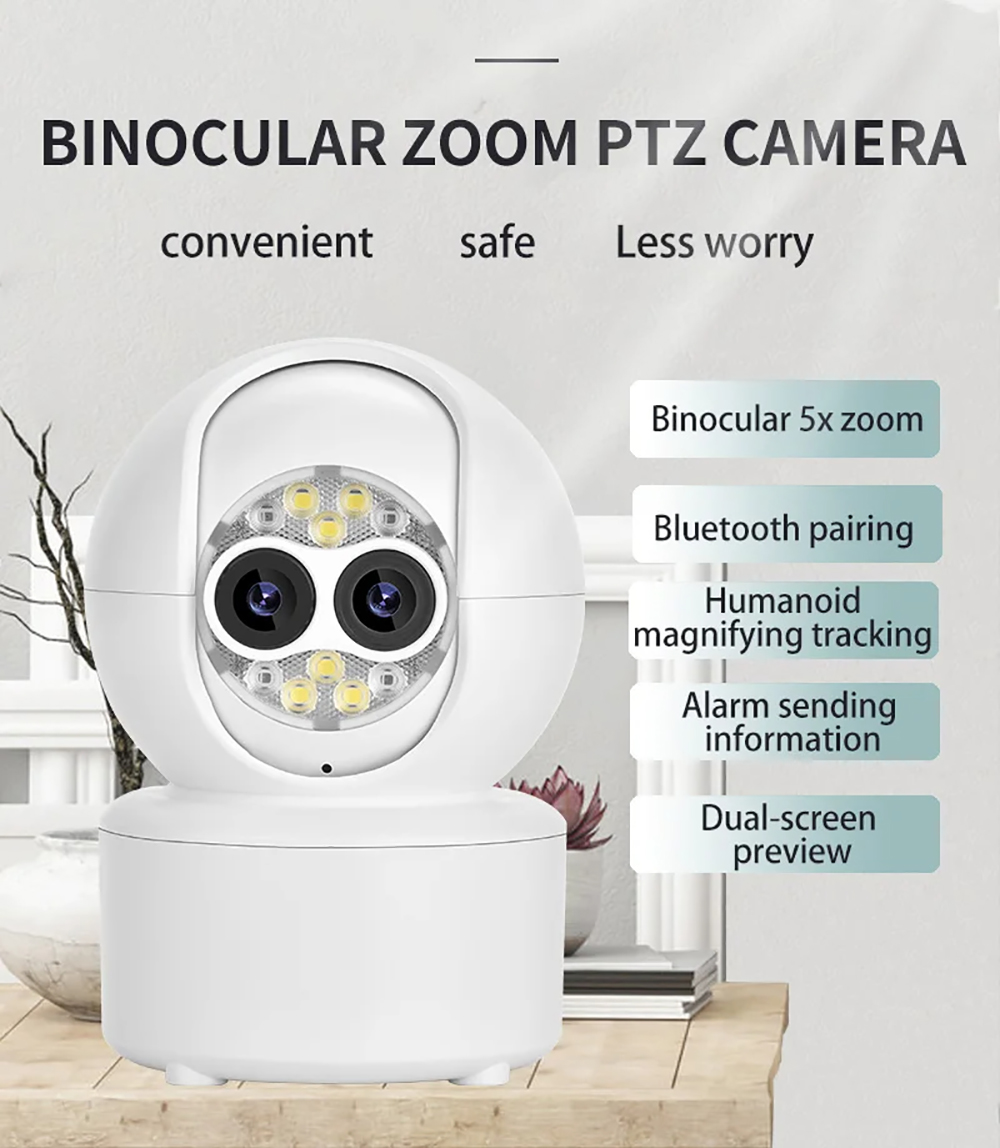 กล้องวงจรปิด ICsee แบบสองเลนส์ - Home Security Premium บทวิจารณ์และราคา