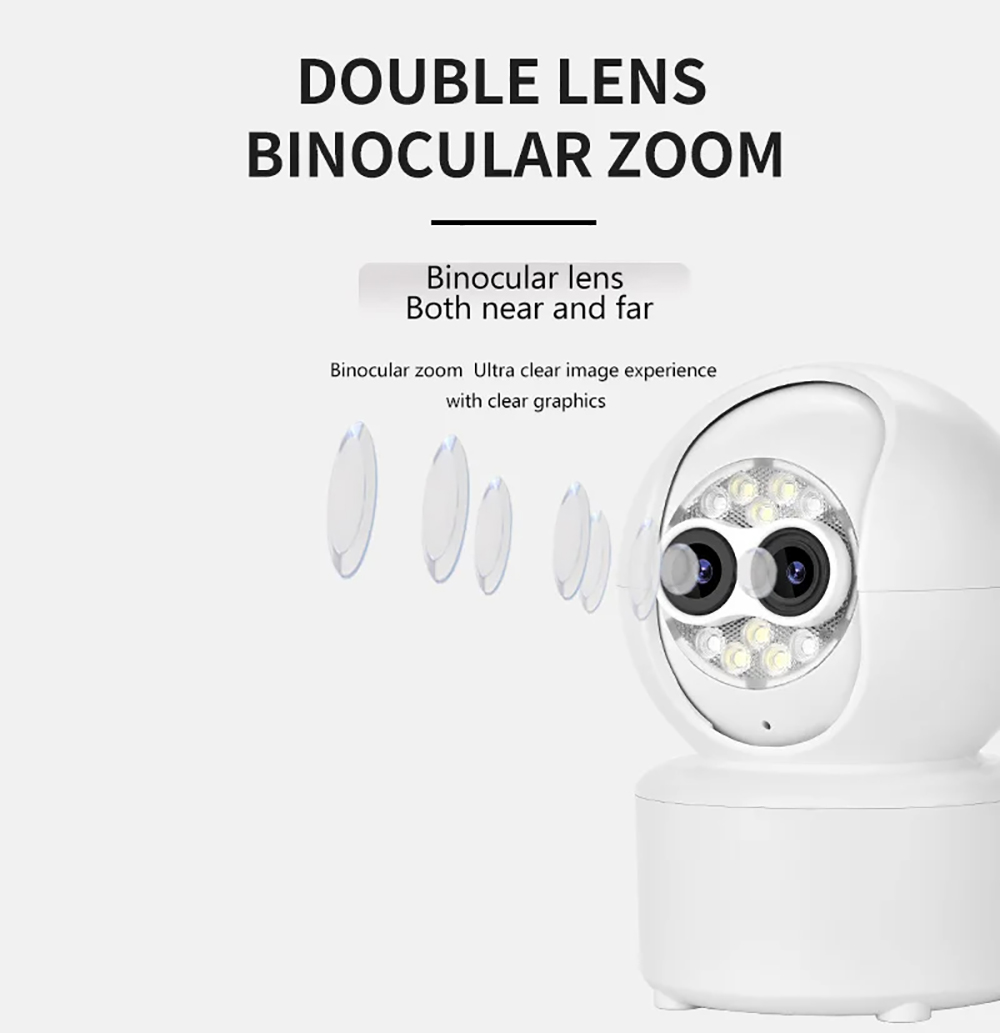 กล้องวงจรปิด ICsee แบบสองเลนส์ - Home Security Premium บทวิจารณ์และราคา