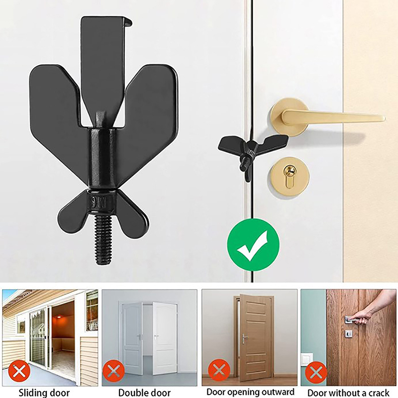อุปกรณ์ล็อคประตูแบบใหม่ 1 ชิ้น - Home Security Jammers บทวิจารณ์และราคา