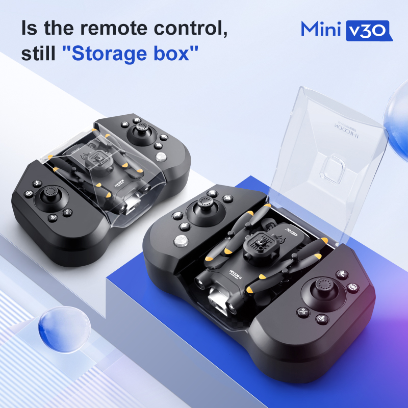 Mini V30 WiFi FPV Drone 4K HD  - Home Security Cameras Outdoor บทวิจารณ์และราคา