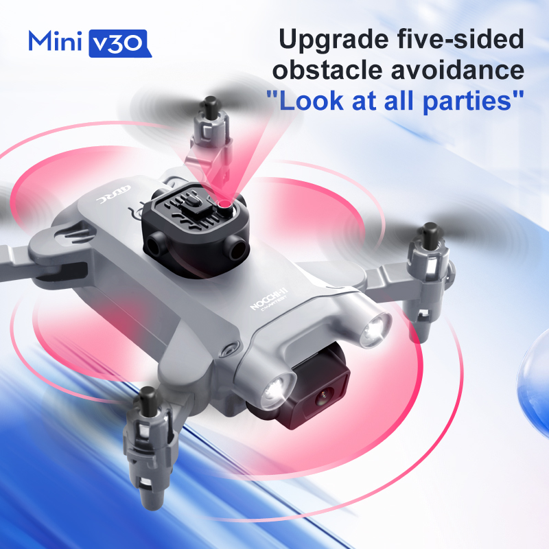 Mini V30 WiFi FPV Drone 4K HD  - Home Security Cameras Outdoor บทวิจารณ์และราคา