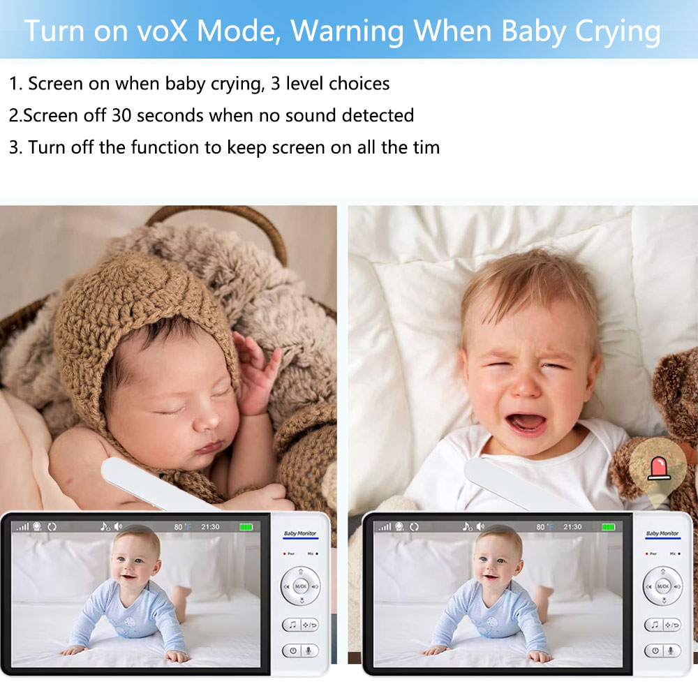 หน้าจอ 7.0 นิ้ว Baby Monitor 5 - Home Security Uk บทวิจารณ์และราคา