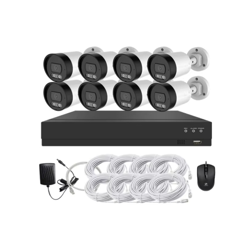 ชุดกล้องวงจรปิด 4ch 8ch ความคม - Home Security System บทวิจารณ์และราคา