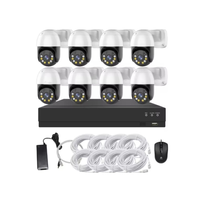 ชุดกล้องวงจรปิด 4ch 8ch ความคม - Home Security System บทวิจารณ์และราคา