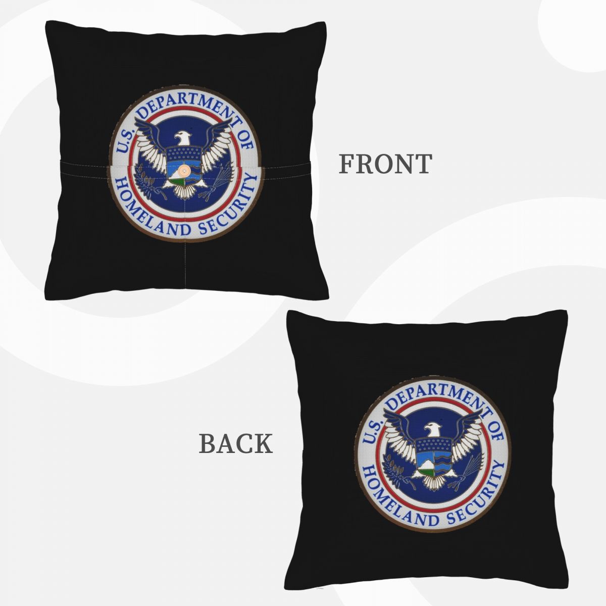 DHS - ปลอกหมอนผ้าลินินทรงสี่เห - Home Security Department บทวิจารณ์และราคา