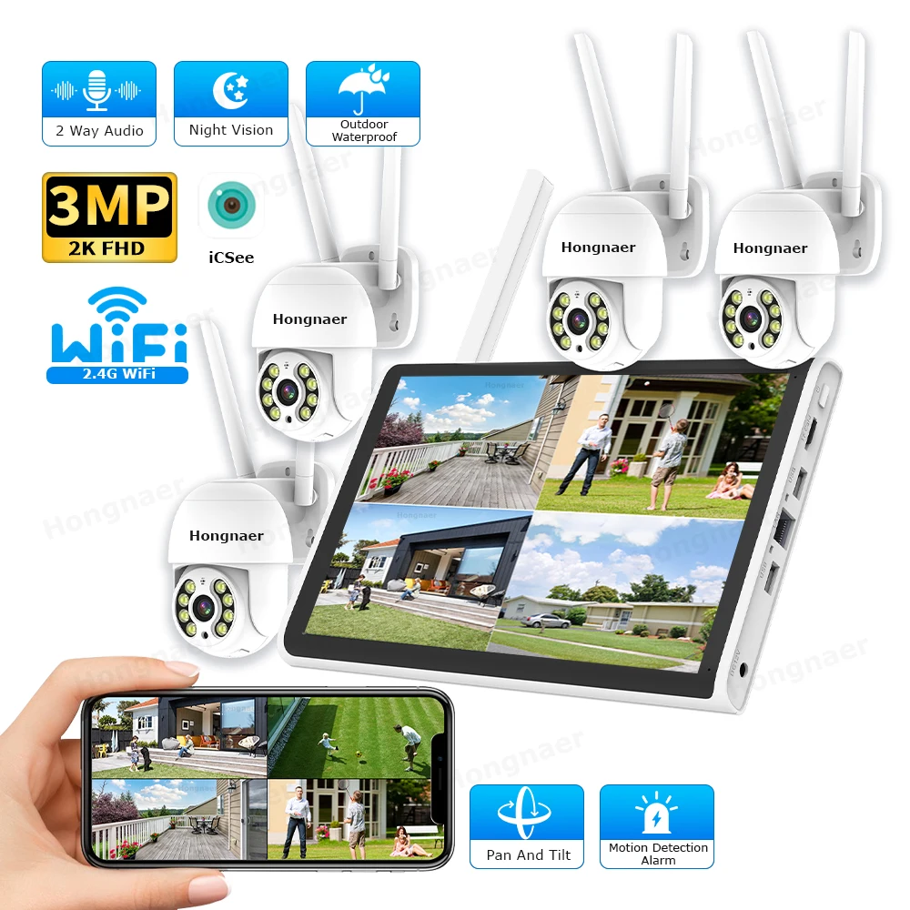 ชุดกล้องวงจรปิดไร้สาย 2026 Hon - Home Security And Camera System บทวิจารณ์และราคา