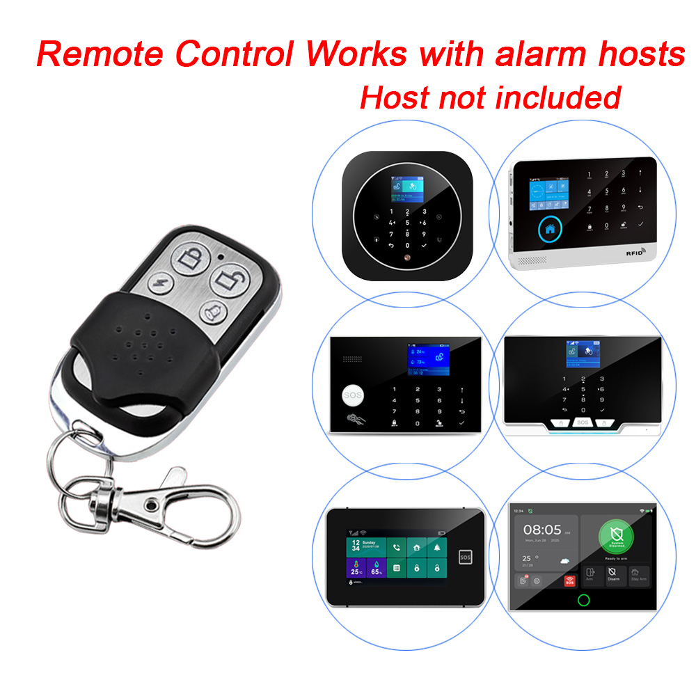 รีโมทคอนโทรลไร้สาย 433MHz สำหร - Home Security System บทวิจารณ์และราคา
