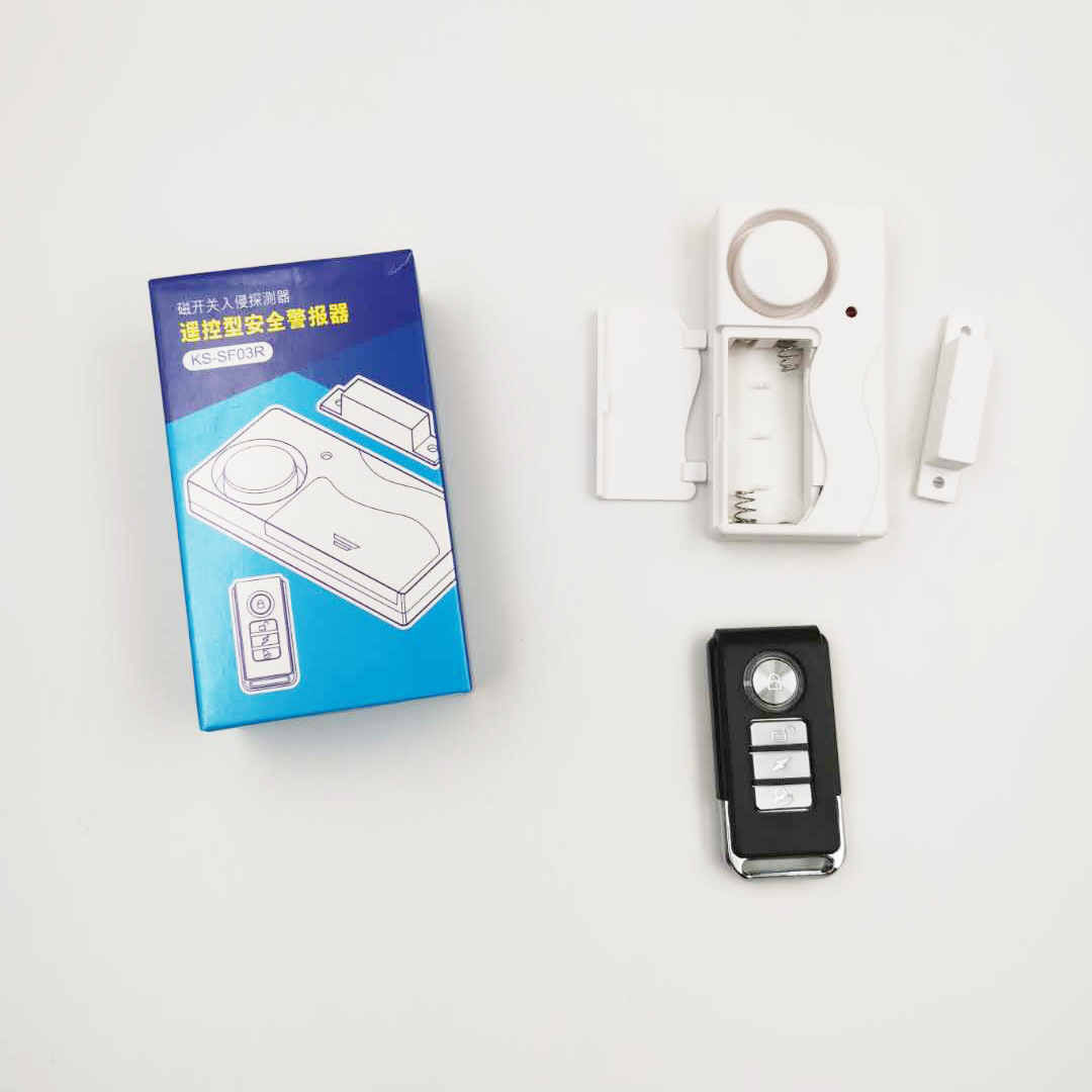 ไร้สาย Shop Security Alarm Bel - Window Alarm Sensor บทวิจารณ์และราคา