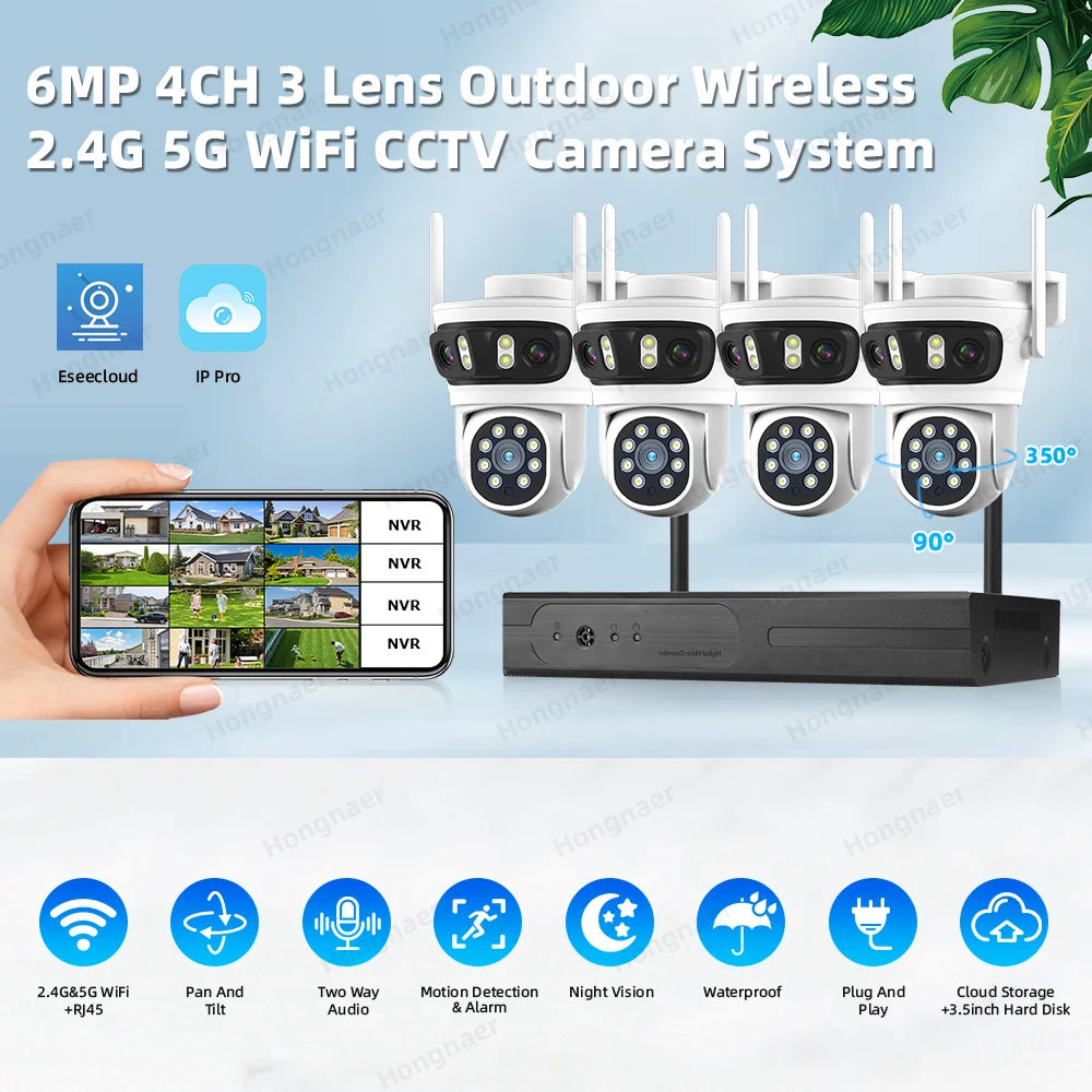 ชุดกล้องวงจรปิดรักษาความปลอดภั - Home Security System บทวิจารณ์และราคา