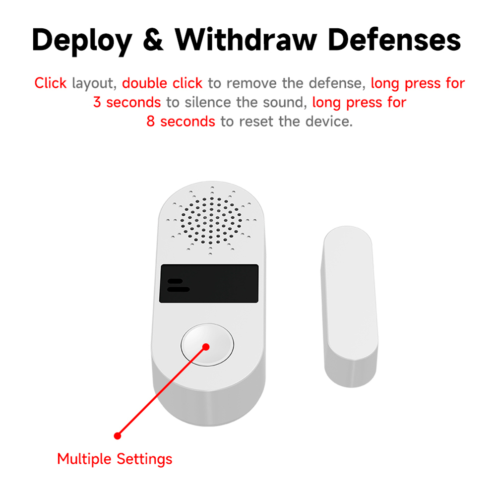 เซ็นเซอร์ตรวจจับประตูหน้าต่างไ - Window Alarm Sensor บทวิจารณ์และราคา
