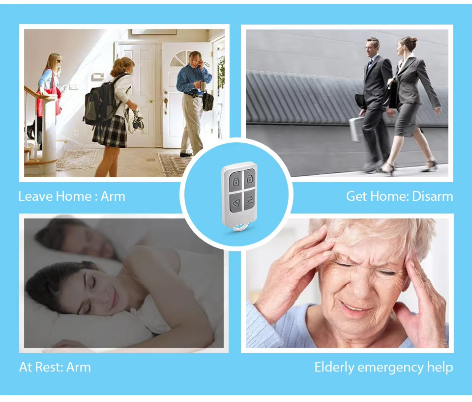 RC531 รีโมทคอนโทรลไร้สายแบบพกพ - Home Security System บทวิจารณ์และราคา
