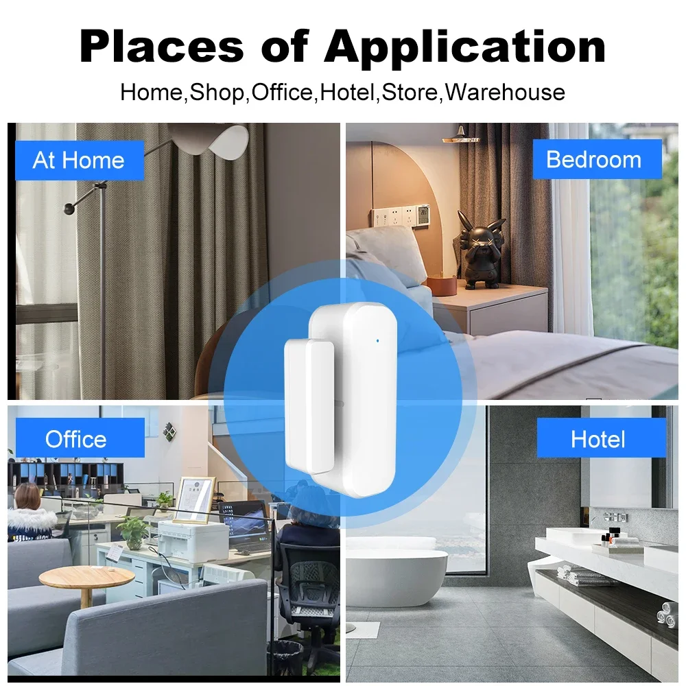 เซ็นเซอร์ประตูหน้าต่างไร้สาย Z - Window Alarm Sensor บทวิจารณ์และราคา