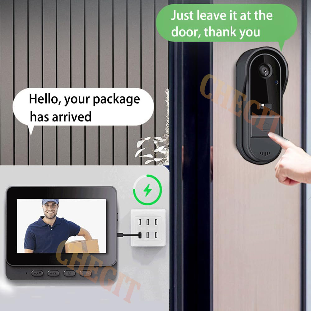 กล้องออดไร้สายอินเตอร์เน็ตไร้ส - Home Security Premium บทวิจารณ์และราคา