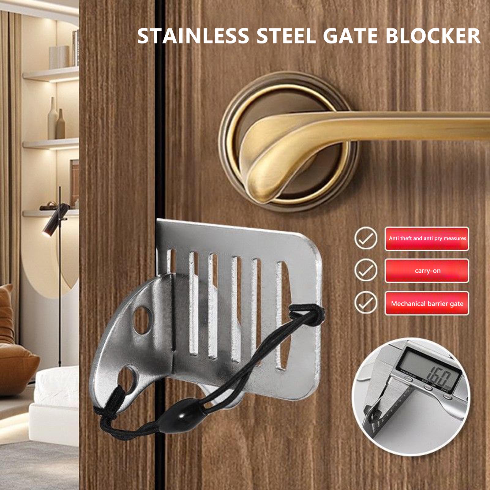 ตัวล็อคประตูเพื่อความปลอดภัยสำ - Home Security Jammers บทวิจารณ์และราคา