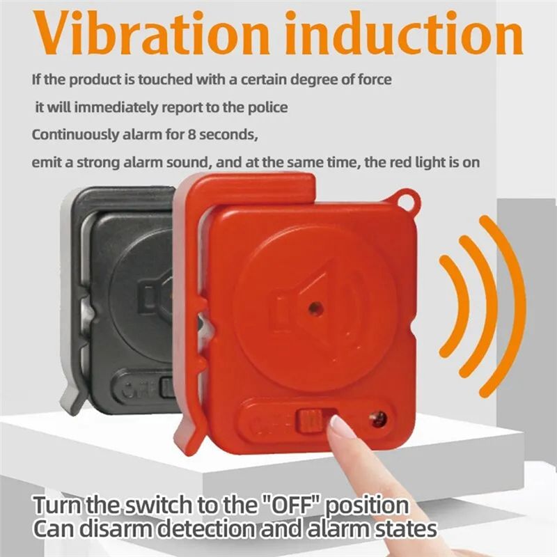 เซ็นเซอร์สัญญาณเตือนการสั่นสะเ - Window Alarm Sensor บทวิจารณ์และราคา