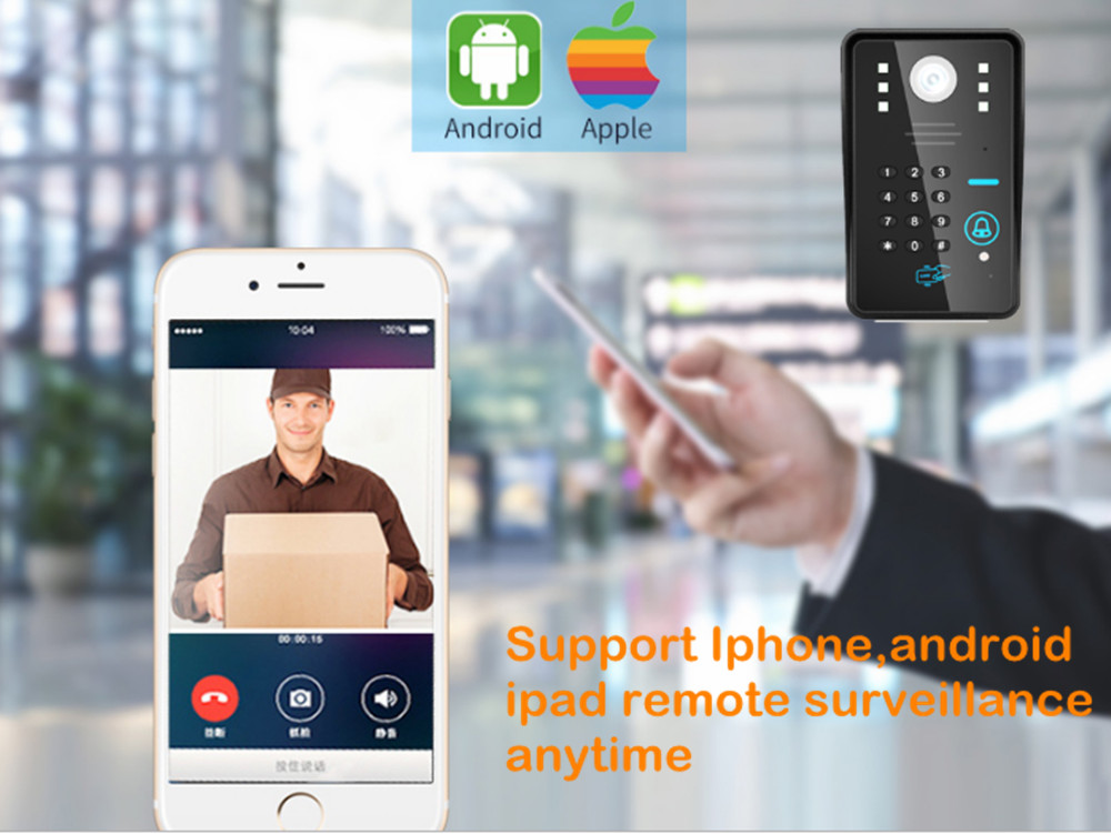 IP Wifi Video Doorbell ระบบอิน - Home Security Uk บทวิจารณ์และราคา