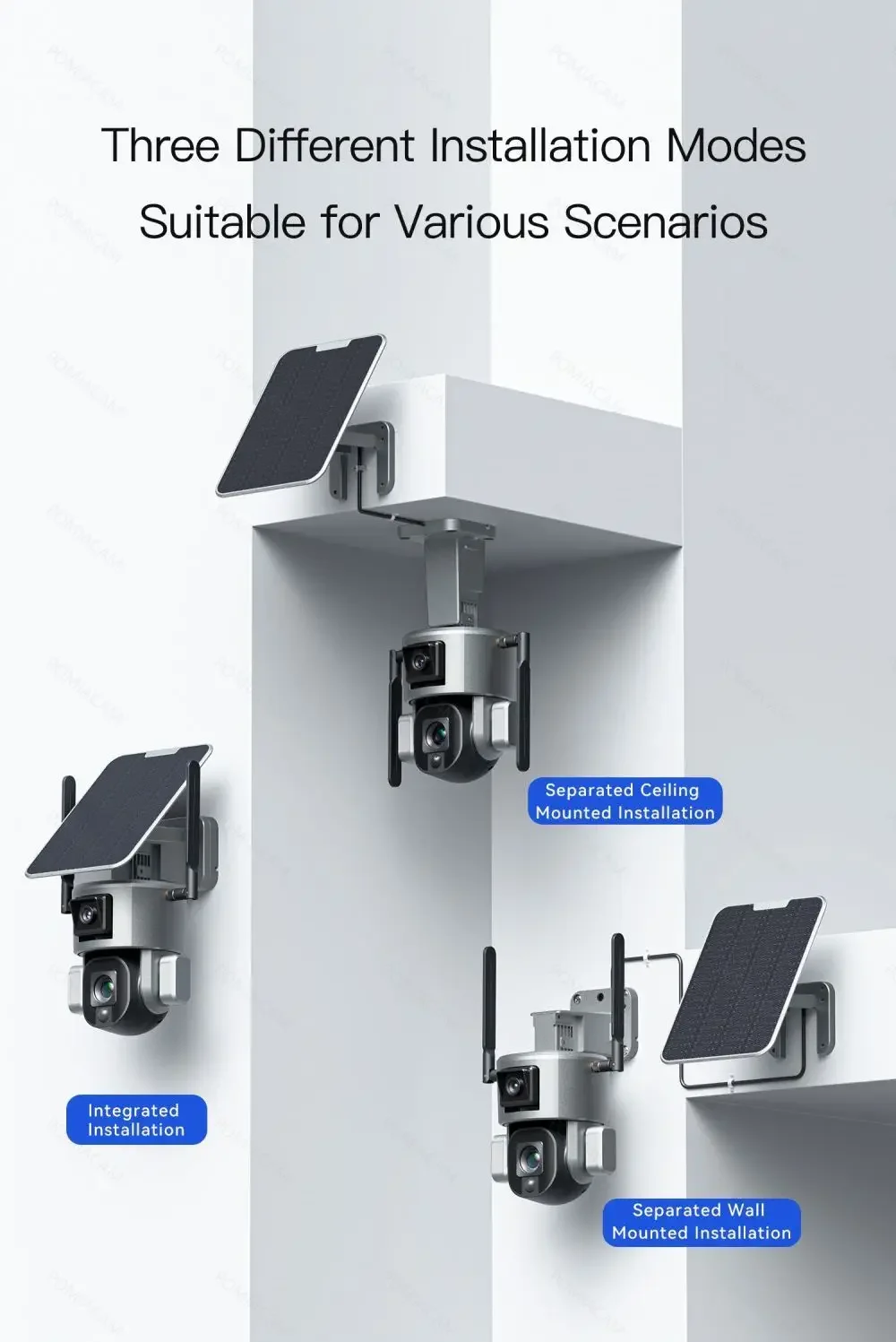 กล้องโซลาร์ไร้สาย 4G เลนส์คู่  - Home Security Uk บทวิจารณ์และราคา