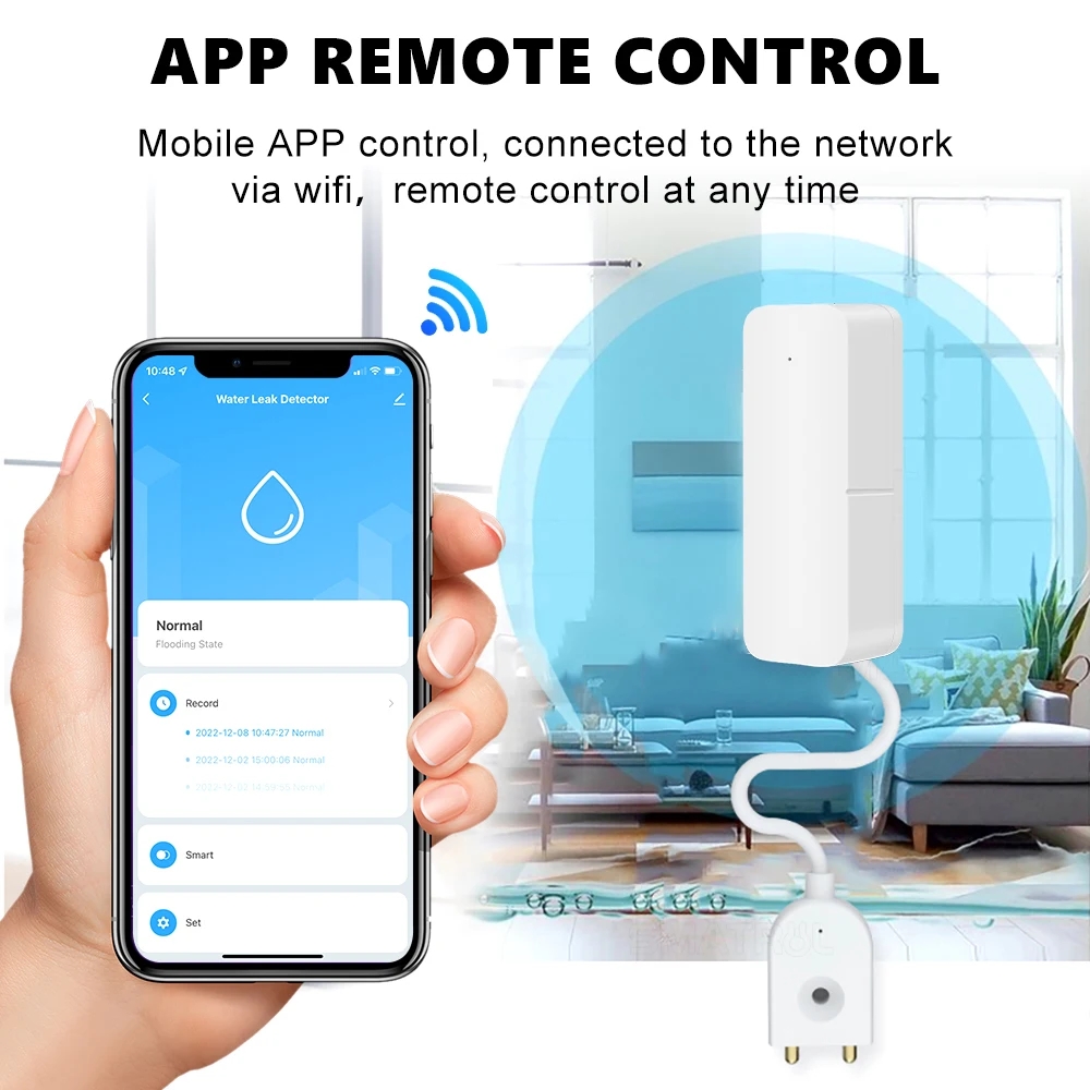 Tuya เซ็นเซอร์น้ำรั่ว, มีไวไฟอ - Home Security System บทวิจารณ์และราคา