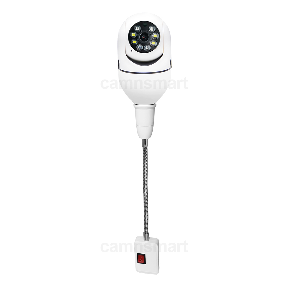 3MP Mini กล้อง Wifi E27หลอดไฟค - Home Security Uk บทวิจารณ์และราคา