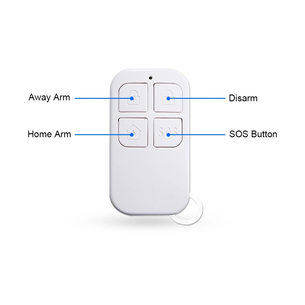 รีโมทคอนโทรลไร้สาย 433MHz เครื - Home Security System บทวิจารณ์และราคา