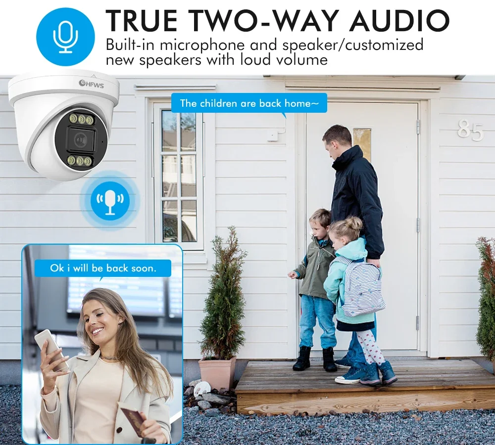 กล้องวงจรปิด OEM 8MP 4K 25FPS  - Home Security And Camera System บทวิจารณ์และราคา
