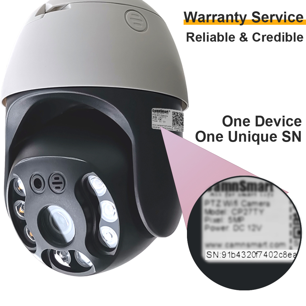 Camnsmart Tuya 5MP Alexa WiFi  - Home Security Premium บทวิจารณ์และราคา