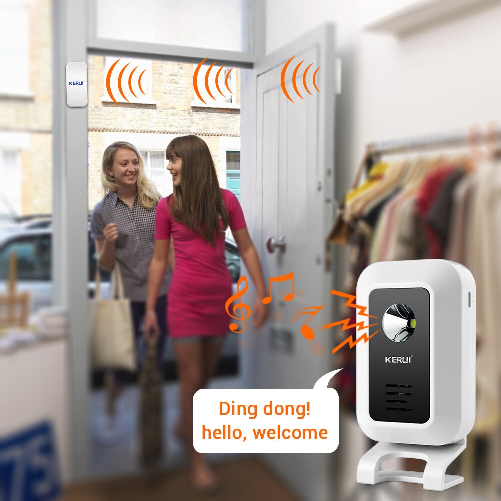 Kerui เซ็นเซอร์ตรวจจับความเคลื - Window Alarm Sensor บทวิจารณ์และราคา