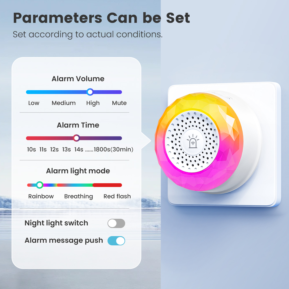ไซเรนอัจฉริยะ Tuya Wifi สำหรับ - Home Security Uk บทวิจารณ์และราคา
