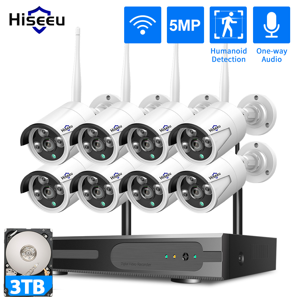 กล้องวงจรปิด Hiseeu 3/5/8MP Wi - Home Security Premium บทวิจารณ์และราคา