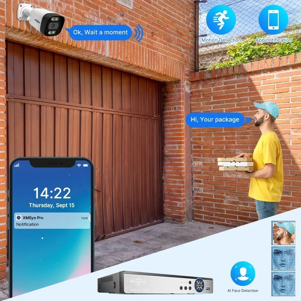 ชุดกล้องวงจรปิด Hiseeu 4K 8 ช่ - Home Security And Camera System บทวิจารณ์และราคา