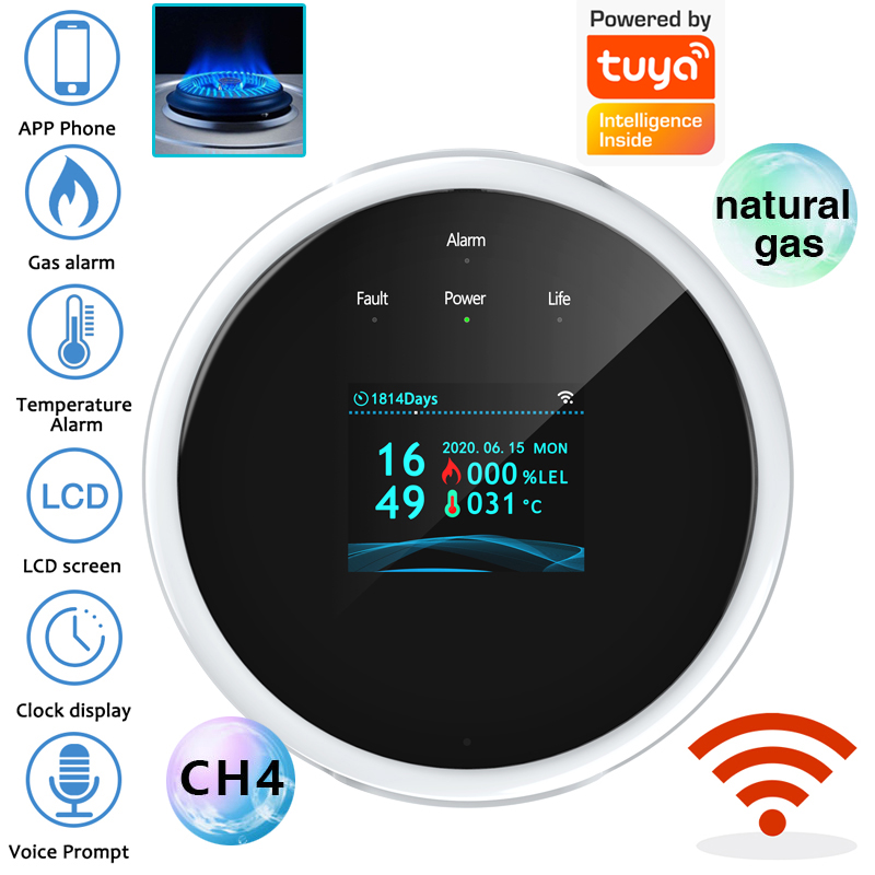 เซ็นเซอร์เตือนแก๊สรั่ว 2.4G Wi - Home Security System บทวิจารณ์และราคา