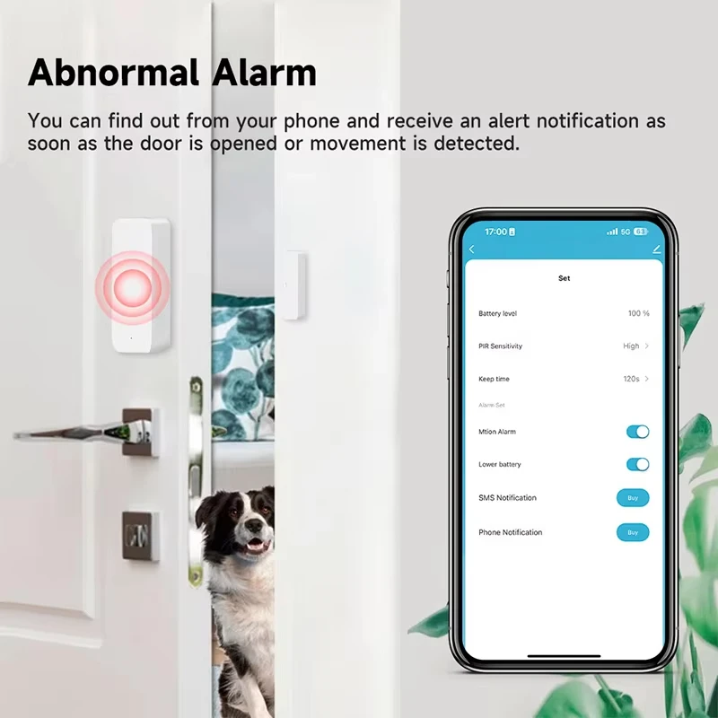 Tuya Zigbee/WiFi เซ็นเซอร์ประต - Window Alarm Sensor บทวิจารณ์และราคา