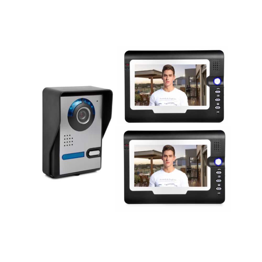 SmartYIBA 7 นิ้วสี Video Doorb - Home Security Uk บทวิจารณ์และราคา