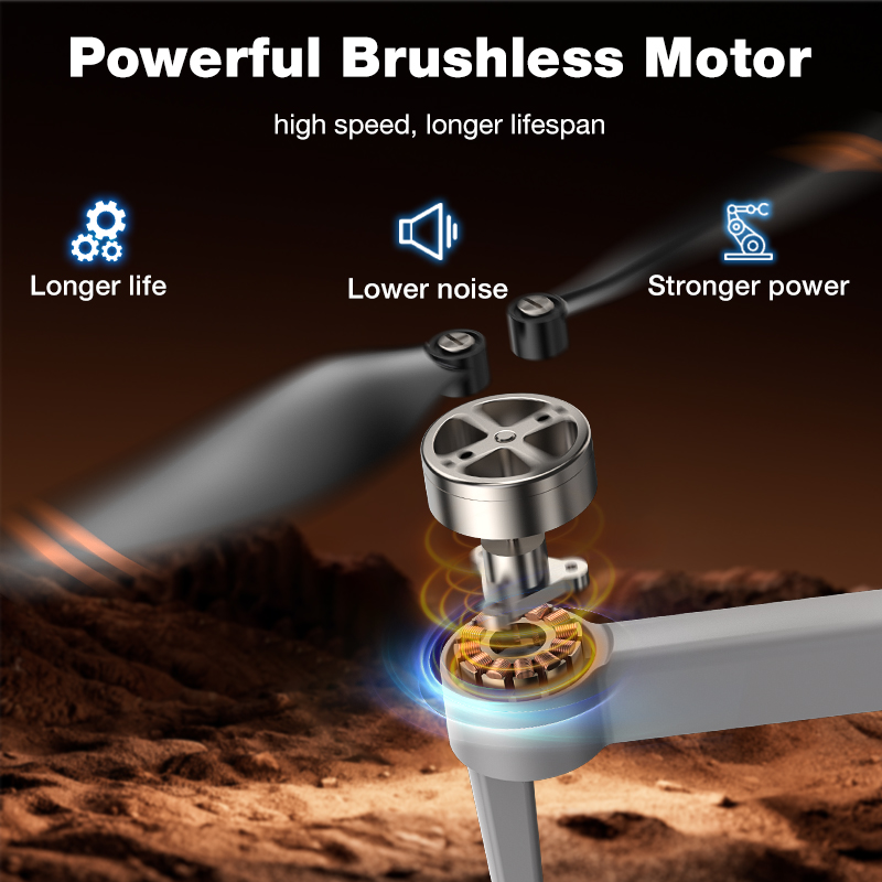 โดรนรุ่นใหม่ L017 Pro Brushles - Home Security Cameras Outdoor บทวิจารณ์และราคา