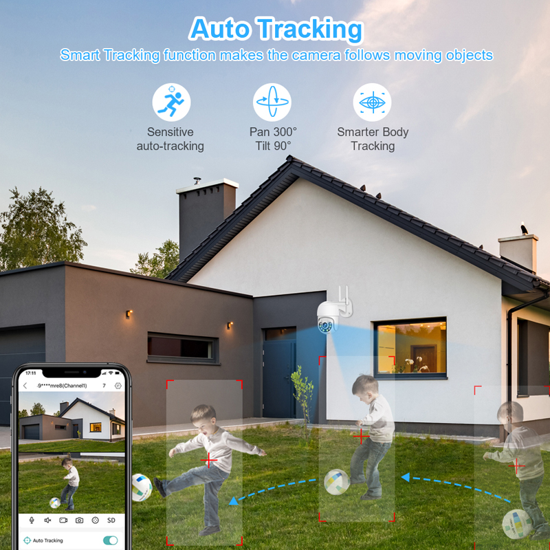สมาร์ 3MP กล้องวงจรปิดไร้สายระ - Home Security And Camera System บทวิจารณ์และราคา