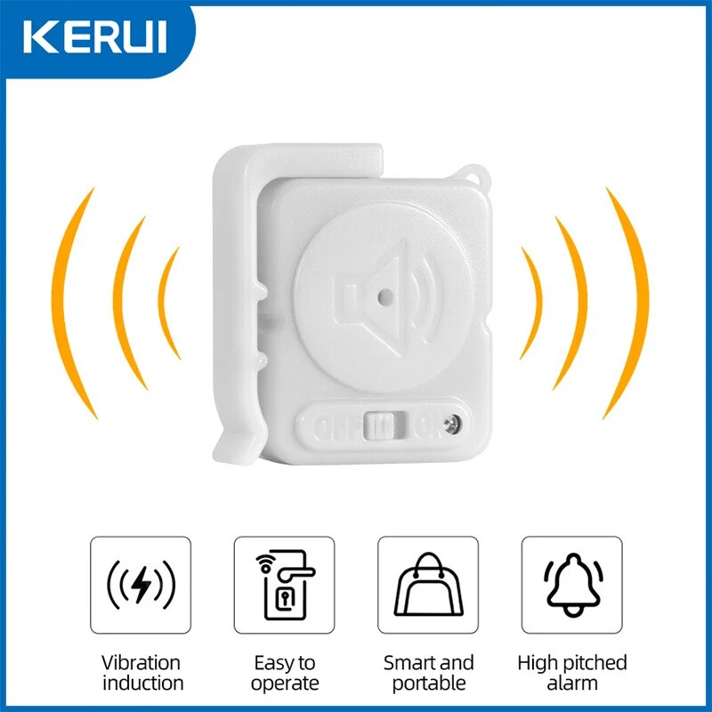 เซ็นเซอร์สัญญาณเตือนการสั่นสะเ - Window Alarm Sensor บทวิจารณ์และราคา