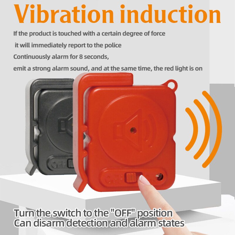 เซ็นเซอร์สัญญาณเตือนการสั่นสะเ - Window Alarm Sensor บทวิจารณ์และราคา